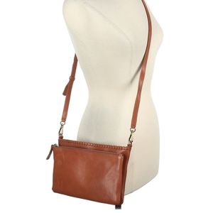 Brown crossbody bag